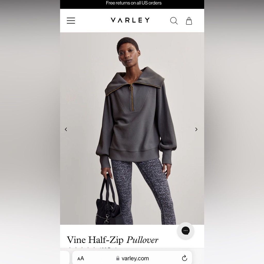 Varley Vine Half-Zip Pullover